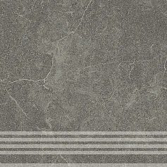 Ступени Керама Марацци km6060g0531rgrf фронтальная Эстерель серый темный матовый обрезной 30x60