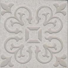 Керамогранит Вставка Про Матрикс белый 9,5x9,5