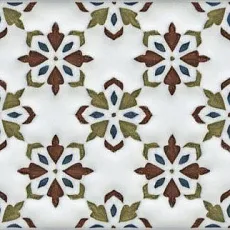 Керамическая плитка Декор Клемансо орнамент stg\b619\16000 7,4x15