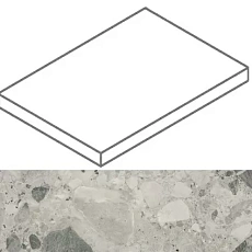 Ступени Континуум Стоун Грэй ступ. угл.лев 33x160