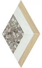 Керама Марацци Декор Kerama Marazzi ID138 Бричиола 2 наборный серый 