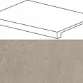 Ступени В. Сильвер Грей Фронтальная 620070001111 33x60