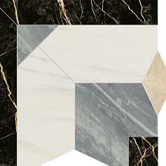 Керамогранит Шарм Экстра Лаза Интарсио Анголо 60x60