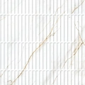 Керамогранит Креанза cp4004-d Селва gold decor Карвинг pro punch белый 60x120