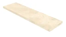 Ступени coliseumgres Аурелия Уайт угловая правая 620070002851 бежевый 33x120