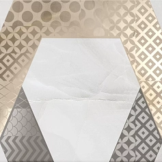 Керамическая плитка Вставка Аксима Палермо d1 25x50