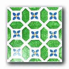 Керамическая плитка majolika avignon 14 декор 20x20