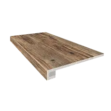 Ступени Комплект estima bg01 brigantina oak (Ступень 33x120 непол. прямоугол. бортик без насечек + Подступенок 14,5x120) 33x120