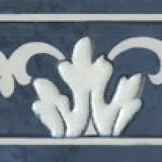 Керамогранит Бордюр Алмаш синий 4,9x30