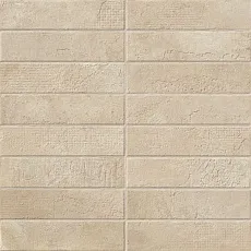 Керамогранит Гарда Белый Брик Декор 45x45