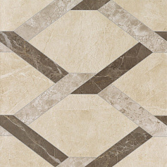 Атлас Конкорд С.С. Гексагон Вакс бежевый серый для кухни для ванной