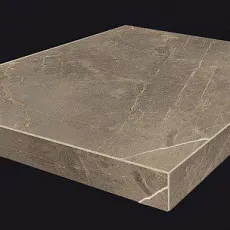 Ступени Портофино/ portofino Серый Ступ.45 Угл.лев 33x45