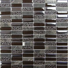 Мозаика super line (Браун) 30x30