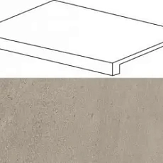 Ступени В. Сильвер Грей Фронтальная 620070001116 33x60