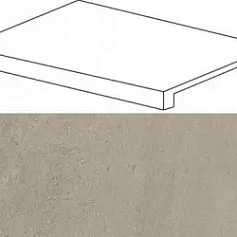 Ступени В. Сильвер Грей Фронтальная 620070001116 33x60
