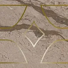 Керамическая плитка Бордюр kerama marazzi kmb3sta010br Ифран бежевый светлый глянцевый обрезной 14.5x60