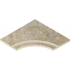 Керамогранит Бортик Нордика Роуп с выемкой угловой закругленный 30 620090001069 коричневый 60x60