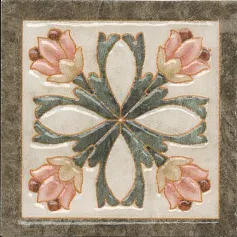 Керамогранит Вставка Лирия лаппатированная 8x8