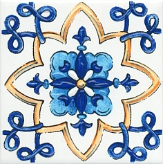 Керама Марацци Вставка Kerama Marazzi STG\A486\1146H Капри майолика белый 