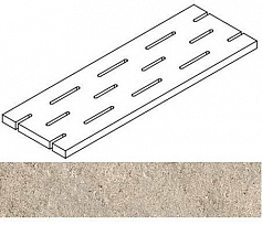 Италон ДЕЗЕРТ РЕШЁТКА 20X60 бежевый для улицы для крыльца