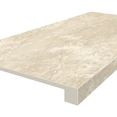 Ступени coliseumgres Да Винчи Беж фронтальная 620070002301 бежевый 33x60