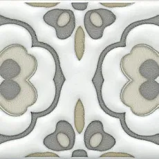 Керамическая плитка Декор Клемансо орнамент stg\a617\16000 7,4x15