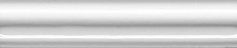 Керама Марацци Бордюр Багет Граньяно белый белый для ванной