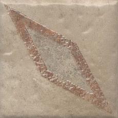 Керамическая плитка Декор kerama marazzi kmd3sta036gn Спартель 2 бежевый матовый 9.8x9.8