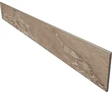 Плинтус estima om03 ametis oceanmist brown коричневый полир. 7x60