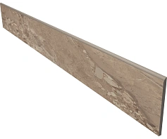 Плинтус Estima OM03 Ametis Oceanmist Brown коричневый полир.