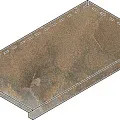 Ступени Италон Магнетик Дарк Х2 фронтальная 620070000697 коричневый 33x60