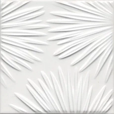 Керамическая плитка Декор kerama marazzi kmd2sfe001bn Агдаль 4 белый матовый структура 15x15