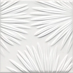 Керамическая плитка Декор kerama marazzi kmd2sfe001bn Агдаль 4 белый матовый структура 15x15