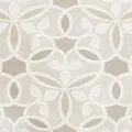Керамическая плитка Камелия 511 decor Перл Вайт glossy 30x90