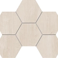Мозаика estima sf01 Софт Вуд/ soft wood Хексагон Нордик Кремовый 25x28.5
