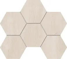 Мозаика estima sf01 soft wood hexagon nordic кремовый 25x28.5