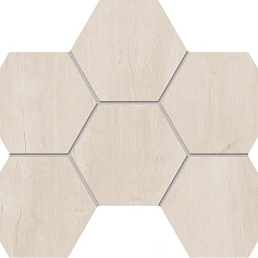 Мозаика estima sf01 Софт Вуд Хексагон Нордик кремовый 25x28.5