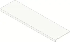 Ступени Италон Форум Вэйв Петрол фронтальная 620070003072 серый 33x80