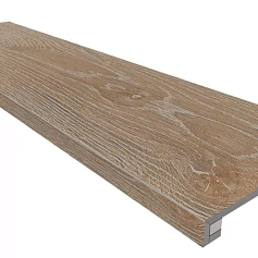 Ступени estima Комплект kw01 Крафт Вуд rusty Беж (Ступень 33x120 структурированный прямоугольный бортик без насечек и Подступенок 14,5x120) 33x120