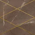 Керамическая плитка Миланезе Дизайн/ milanese design Декор Римский Марроне 20x60