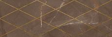 Керамическая плитка Миланезе Дизайн декор римский марроне 20x60