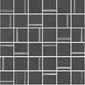 Керамическая плитка Декор kerama marazzi sg640520\mm Гварди 2 мозаичный антрацит матовый обрезной 30x30