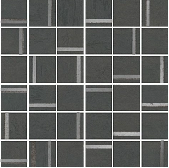 Керама Марацци Декор Kerama Marazzi SG640520\MM Гварди 2 мозаичный антрацит матовый обрезной серый 