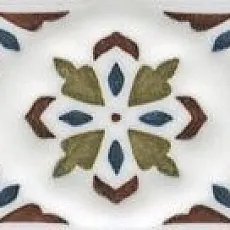 Керамическая плитка Бордюр Клемансо орнамент stg\b621\17000 3,1x15