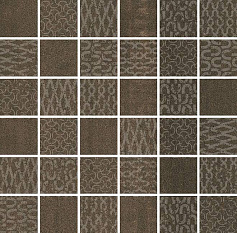Керама Марацци Декор Про Дабл коричневый мозаичный коричневый для офиса, для гостиной, для прихожей