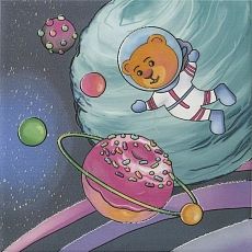 Керамическая плитка Декор kerama marazzi vt\a381\5009 Космос 3 20x20