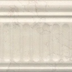 Керамическая плитка Бордюр Резиденция беж структурированный 9,9x20