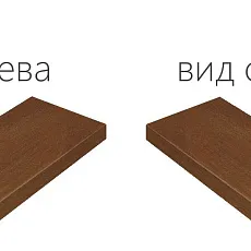 Ступени Серфейс/ surface Кортен Ступ.60 Угл.лев 33x60