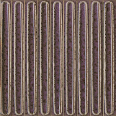 Керама Марацци Декор Kerama Marazzi KMD2SOB005BN чипсет Далия фиолетовый глянцевый фиолетовый 