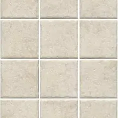 Керамическая плитка брюссель из 12 частей 9,8х9,8 бежевый светлый матовый 9,8x9,8